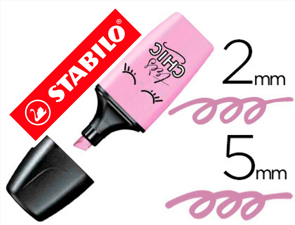 ROTULADOR STABILO BOSS MINI PASTEL LOVE BRISA VIOLETA
