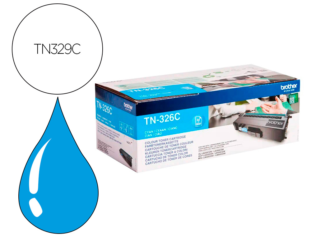 TONER BROTHER HLL8350CDW 6000 PAGINAS CIAN