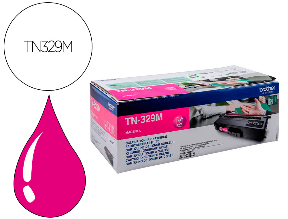 TONER BROTHER HLL8350CDW 6000 PAGINAS MAGENTA