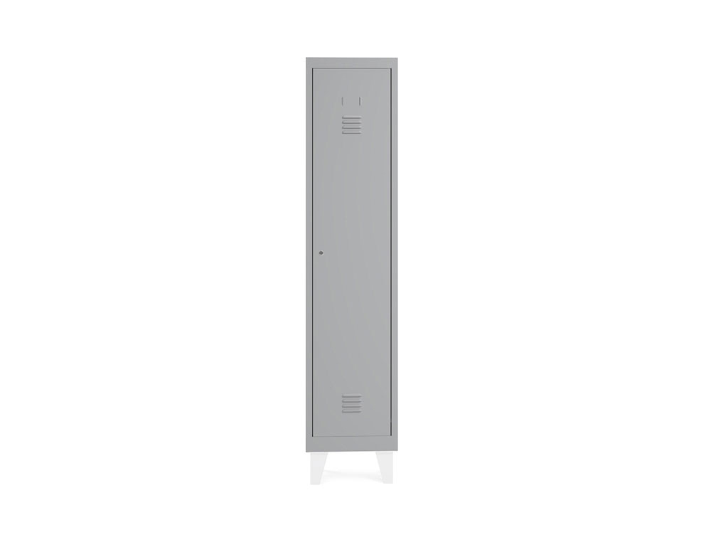 TAQUILLA METALICA ROCADA 400 1 MODULO X 1 PUERTA GRIS 430X500X1800 MM