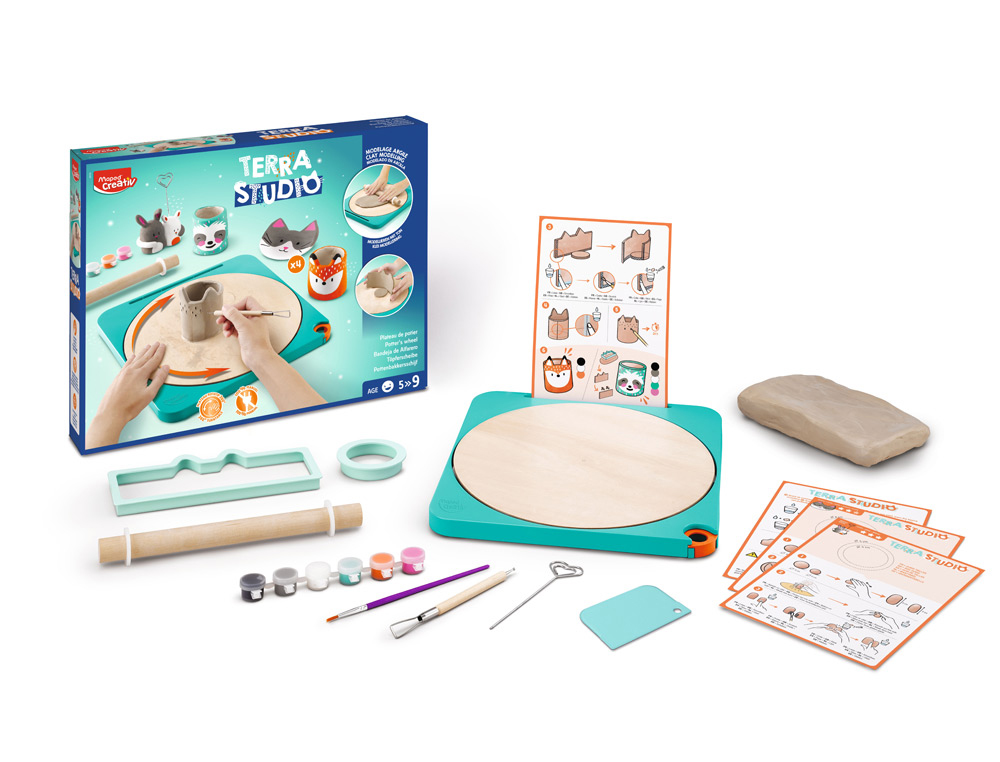 JUEGO MAPED CREATIV CERAMICA TERRA STUDIO