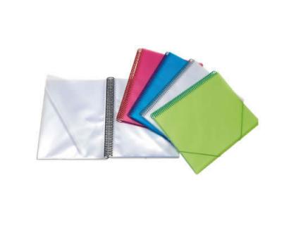 CARPETA ESCAPARATE GRAFOPLAS 30 FUNDAS MAXIPLAS TRANSPARENTE DIN A4 VERDE