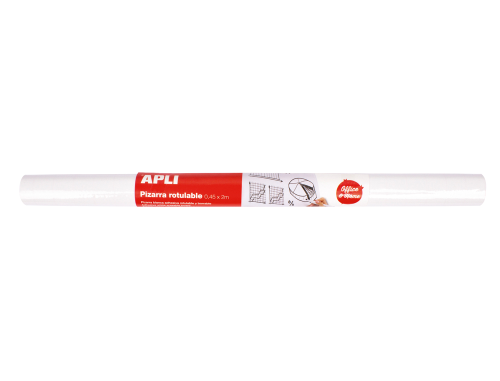 PIZARRA BLANCA APLI ADHESIVA ROLLO 0,45X2 MT
