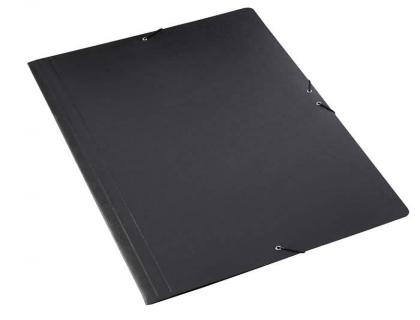CARPETA FABRISA GOMAS DIN A3 SENCILLA DIBUJO NEGRO