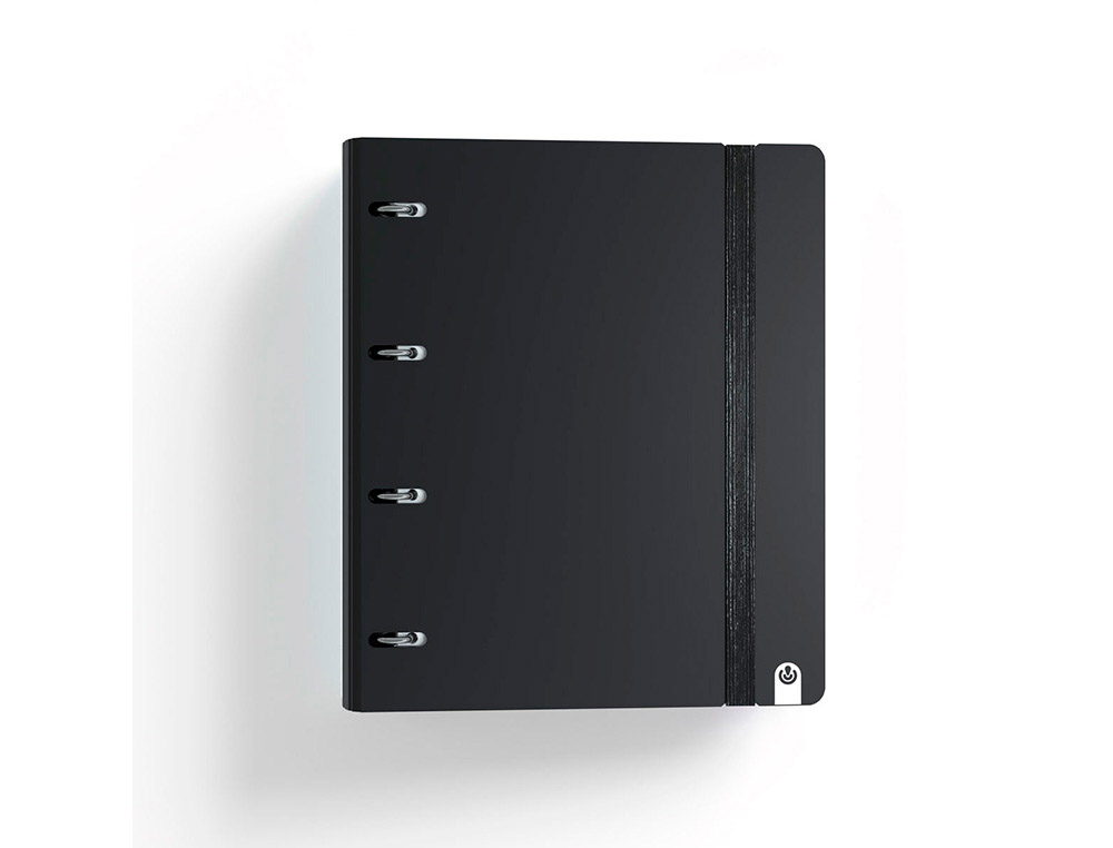 CARPETA CARPEBLOCK CARCHIVO DIN A4 FOAM CON RECAMBIO BONUS 360 STYLE COLOR NEGRO
