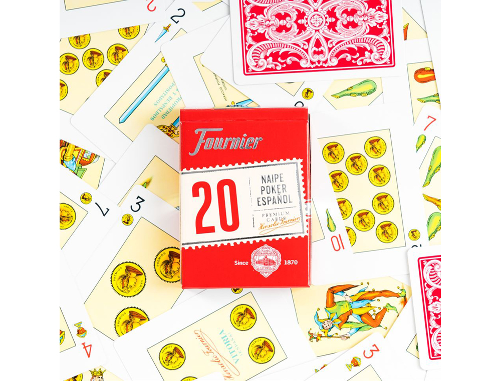 BARAJA FOURNIER POKER ESPAOL N20 54 CARTAS