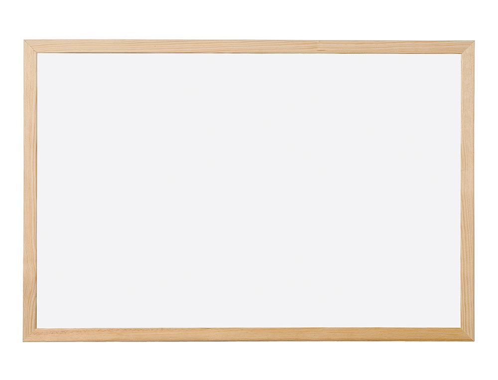 PIZARRA BLANCA Q-CONNECT LAMINADA MARCO DE MADERA 200X100 CM