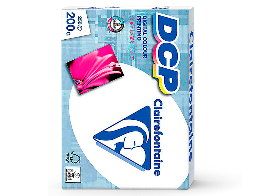 PAPEL FOTOCOPIADORA CLAIREFONTAINE DIN A3 200 GR PAQUETE DE 250 HOJAS