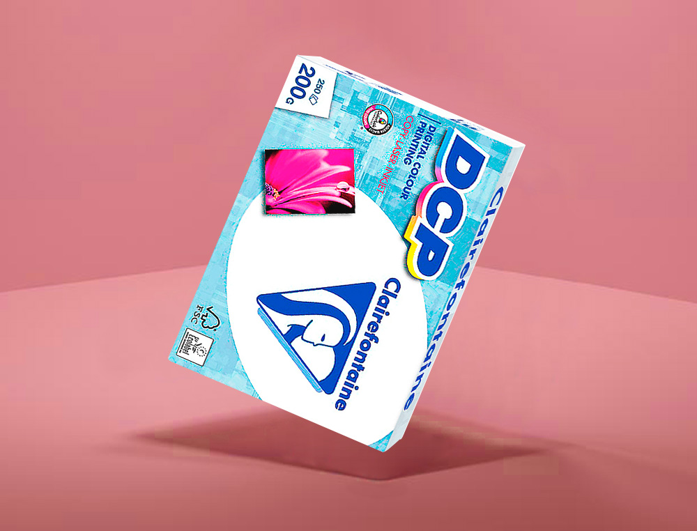 PAPEL FOTOCOPIADORA CLAIREFONTAINE DIN A3 200 GR PAQUETE DE 250 HOJAS