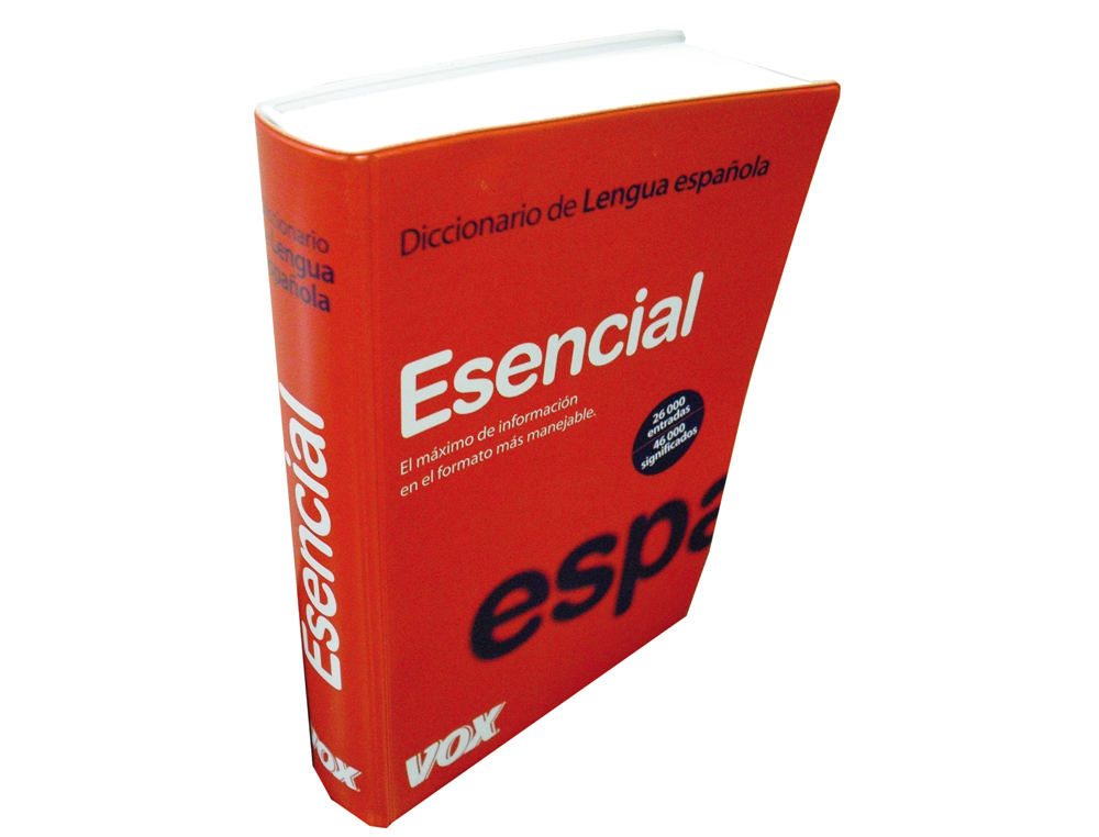DICCIONARIO VOX ESENCIAL ESPAÑOL