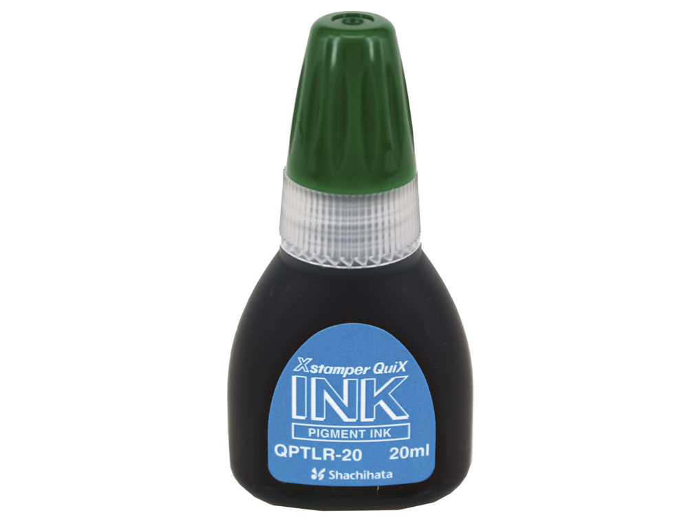 TINTA X'STAMPER QUIX PARA SELLOS VERDE BOTE DE 20 ML