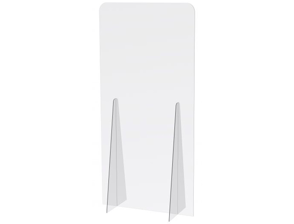 PANTALLA DE PROTECCION ARCHIVO 2000 DE PIE METACRILATO TRANSPARENTE 900X1850 MM