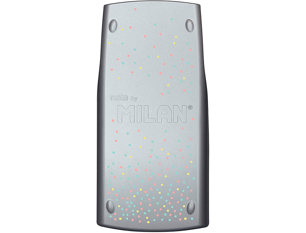 CALCULADORA MILAN CIENTIFICA M240 SILVER 2 LINEAS 240 FUNCIONES 10+2 DIGITOS COLOR VERDE TURQUESA CON TAPA COLOR
