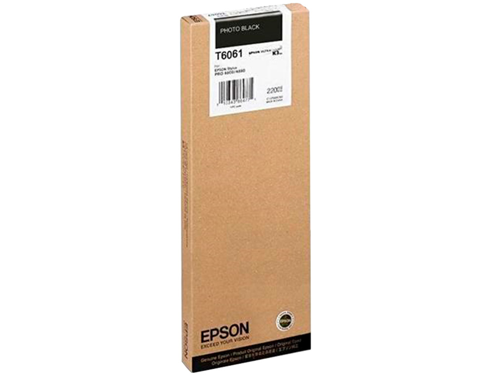 INK-JET EPSON GF STYLUS PRO 4880/4800 NEGRO PHOTO