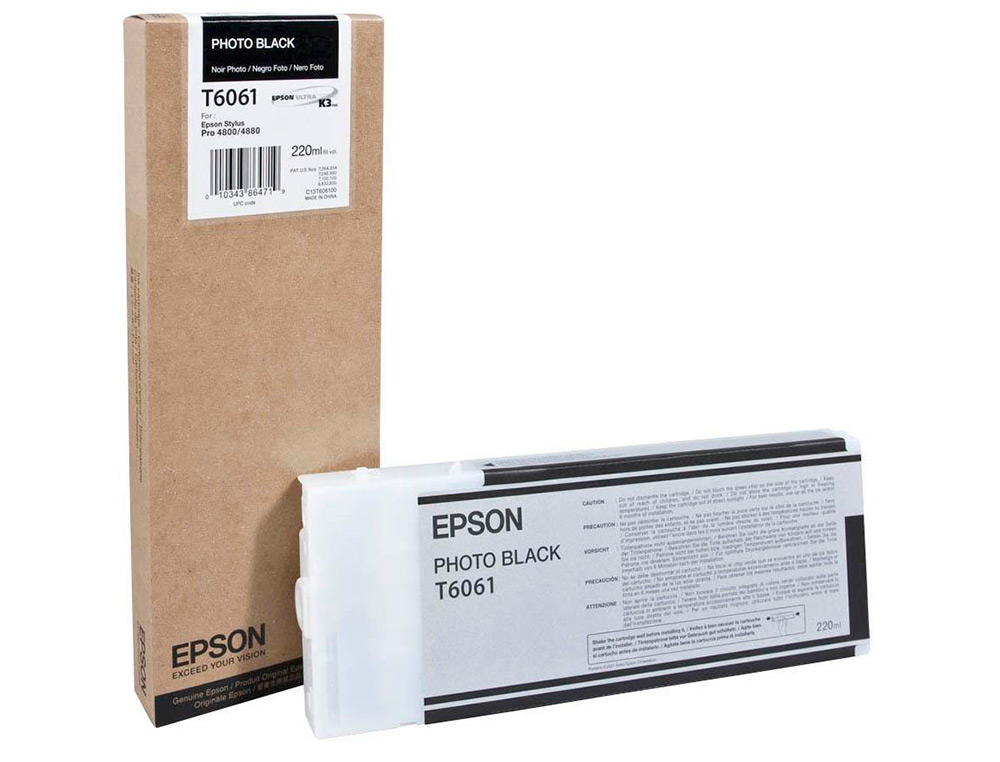 INK-JET EPSON GF STYLUS PRO 4880/4800 NEGRO PHOTO