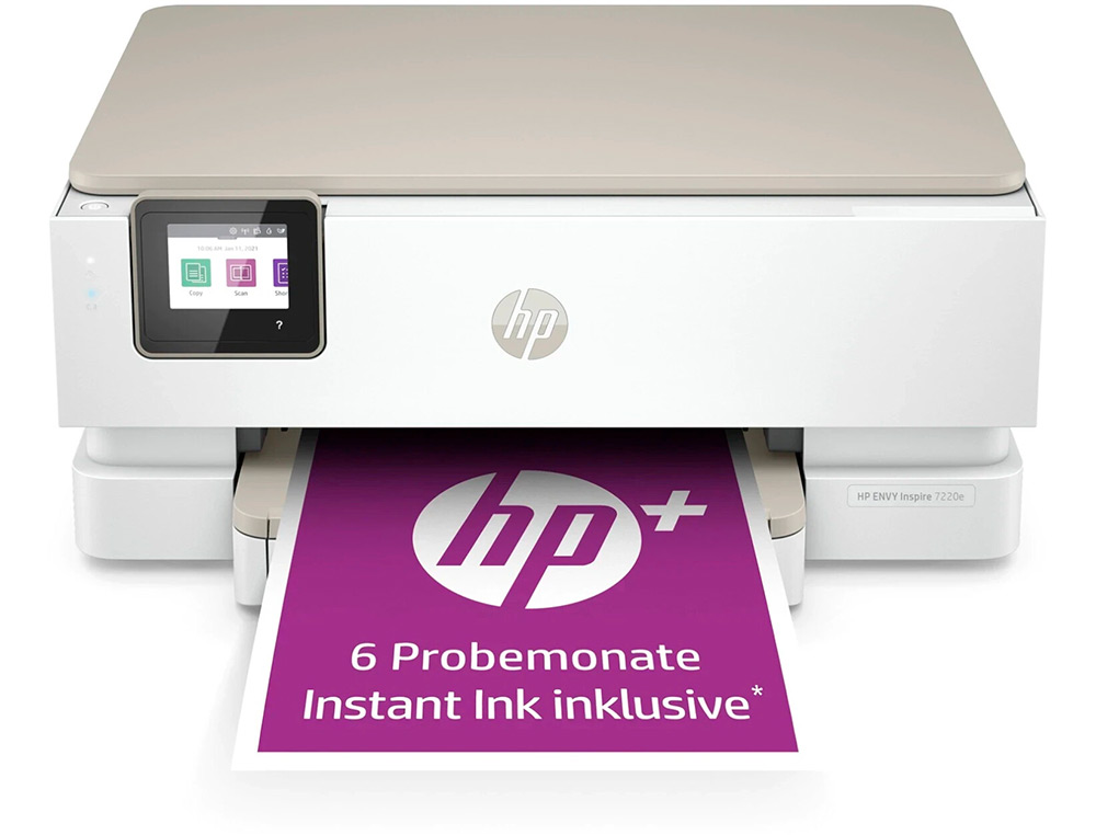 EQUIPO MULTIFUNCION HP INSPIRE 7220E INKJET A4 WIFI 15PPM COLOR ESCANER COPIADORA IMPRESORA BANDEJA ENTRADA 125