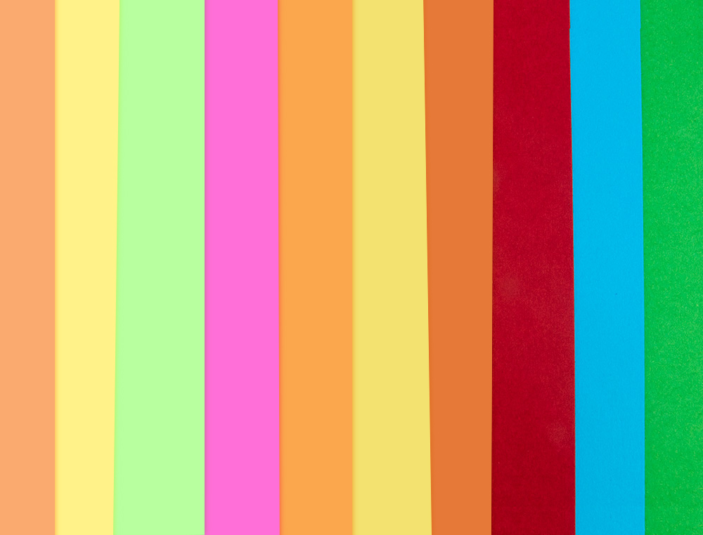 BLOC TRABAJOS MANUALES LIDERPAPEL CARTULINA 240X315MM 10 HOJAS 5 COLORES NEON + 5 COLORES INTENSOS