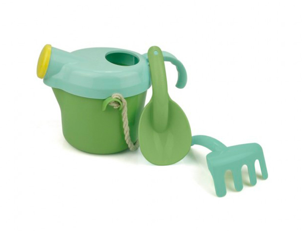 SET DE PLAYA VIKINGTOYS ECOLINE ECOLOGICO Y RECICLABLE 3 PIEZAS