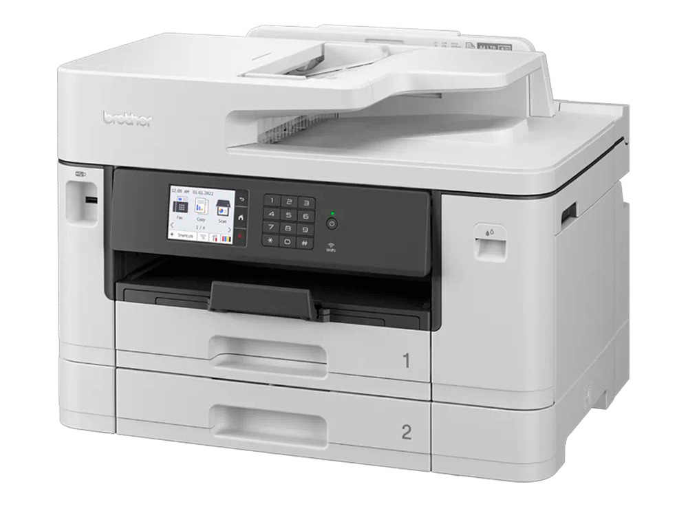 EQUIPO MULTIFUNCION BROTHER MFCJ5740DW PROFESIONAL A4 / A3 COLOR TINTA 28PPM DUPLEX TACTIL WIFI BANDEJAS 2X 250