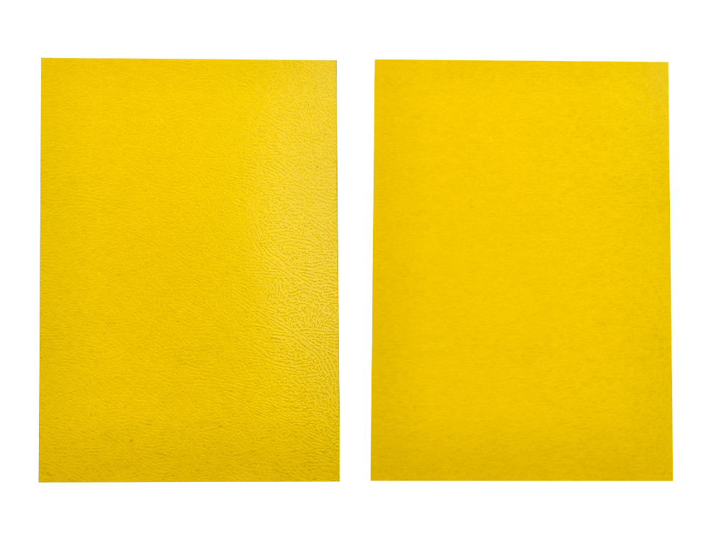 TAPA ENCUADERNACION LIDERPAPEL CARTON A4 0,9MM AMARILLO FLUOR PAQUETE DE 50 UNIDADES