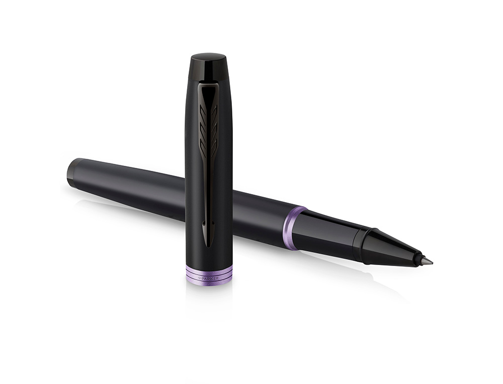 ROLLER PARKER IM PROFESSIONALS VIBRANT PURPLE RING EN ESTUCHE DE REGALO