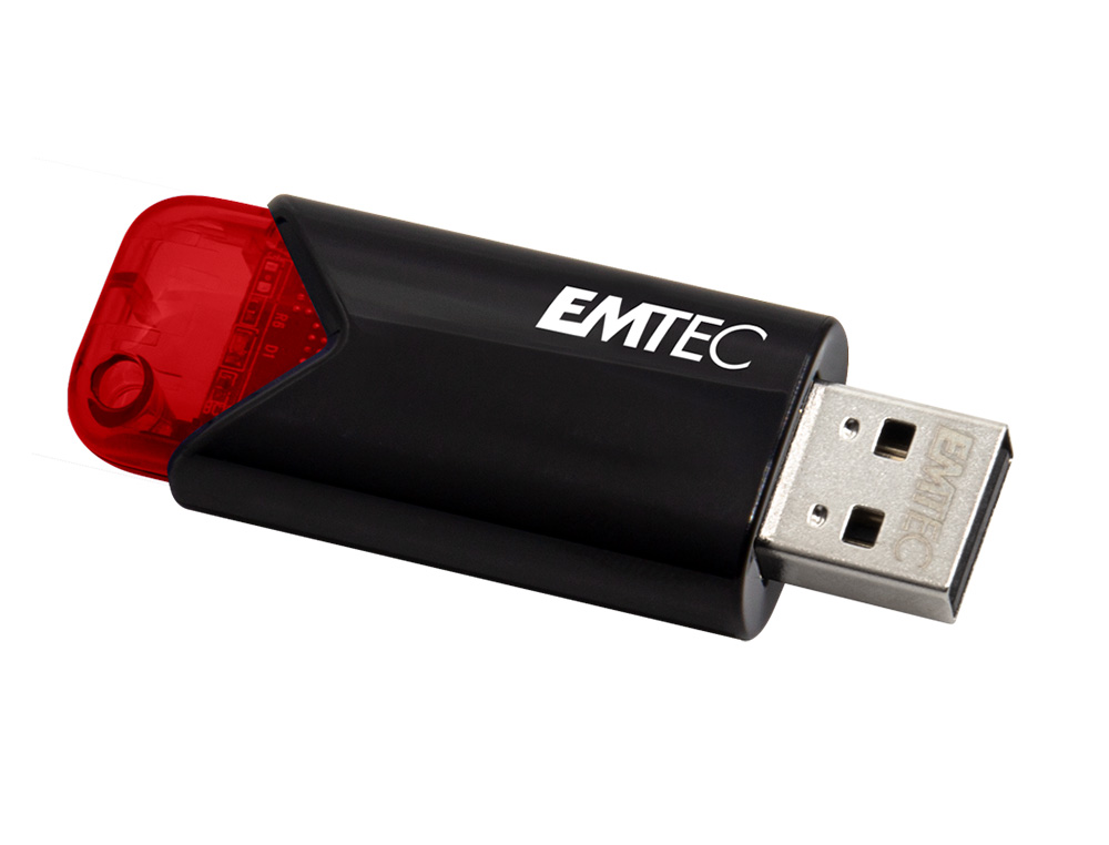 MEMORIA EMTEC USB 3.2 CLICK EASY 16 GB ROJO