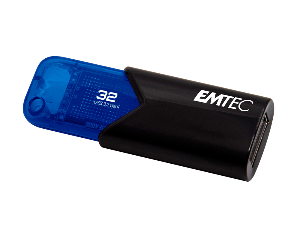MEMORIA EMTEC USB 3.2 CLICK EASY 32 GB AZUL