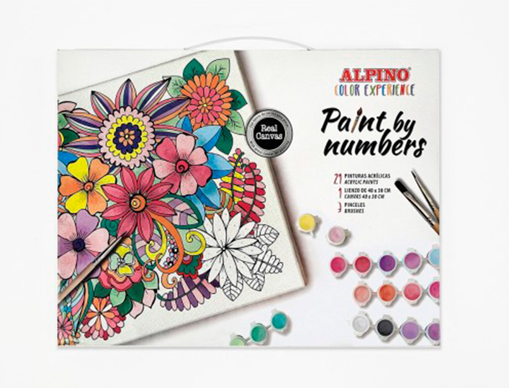 SET DE PINTURA ALPINO COLOR EXPERIENCE PINTA POR NUMEROS