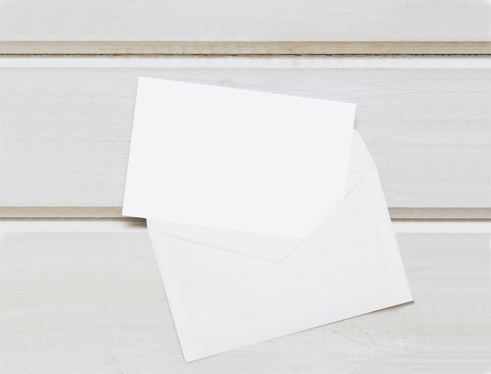 SOBRE LIDERPAPEL BLANCO CON FONDO 95X162 MM ENGOMADO SOLAPA DE PICO CAJA DE 500 UNIDADES