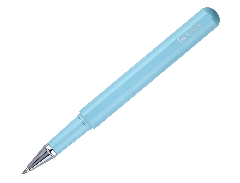 ROLLER Y FUNDA DE SIMILPIEL BELIUS SPACE B COLOR MINIMALISTA AZUL TINTA AZUL CAJA DE DISEÑO