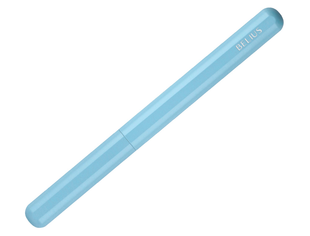ROLLER Y FUNDA DE SIMILPIEL BELIUS SPACE B COLOR MINIMALISTA AZUL TINTA AZUL CAJA DE DISEÑO