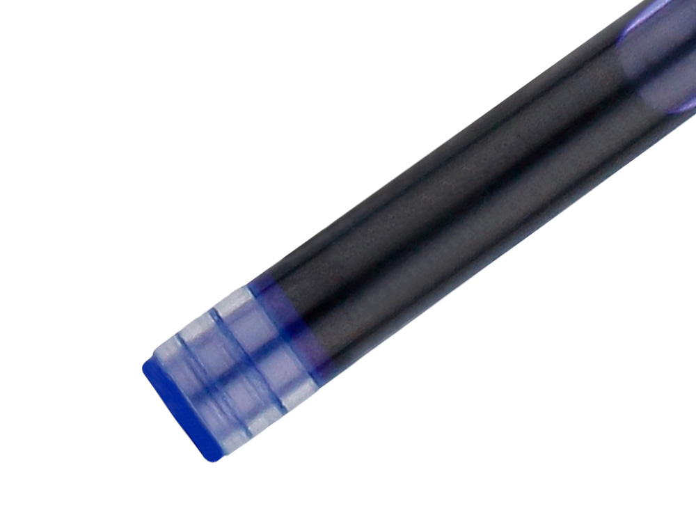 TINTA ESTILOGRAFICA BELIUS AZUL CAJA 6 CARTUCHOS