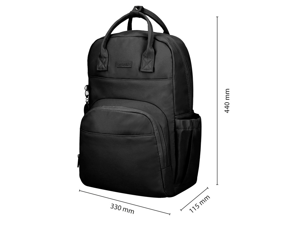 MOCHILA ANTARTIK GLOW BAGS CON ACOLCHADO PARA PORTATIL 15