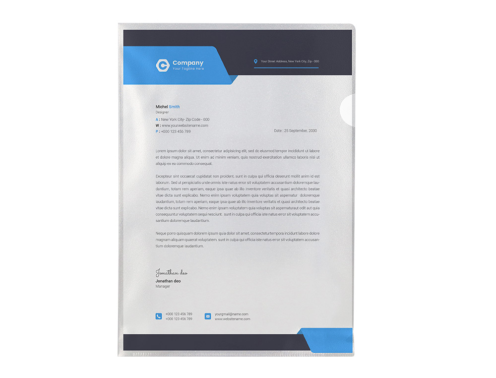 CARPETA Q-CONNECT DOSSIER UÑERO PLASTICO FOLIO TRANSPARENTE 110 MICRAS