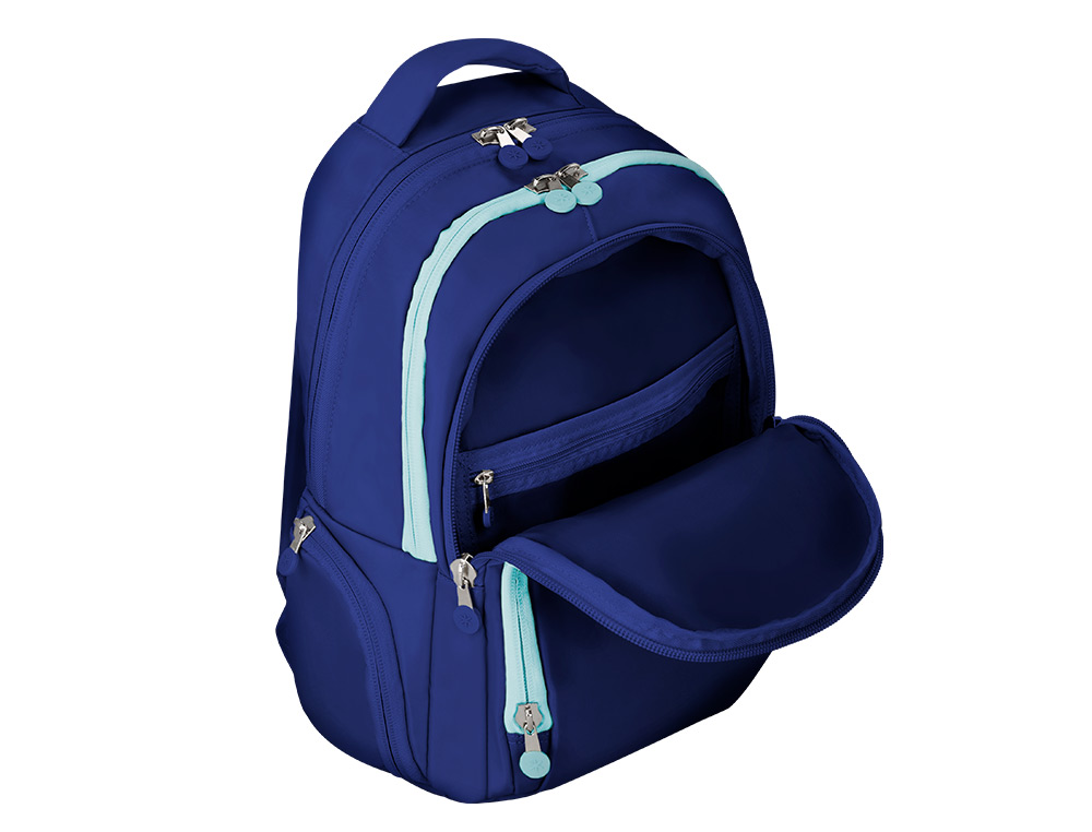 MOCHILA ANTARTIK FUSION FLEX MULTIBOLSILLO AZUL MARINO 19L 450X180X300 MM