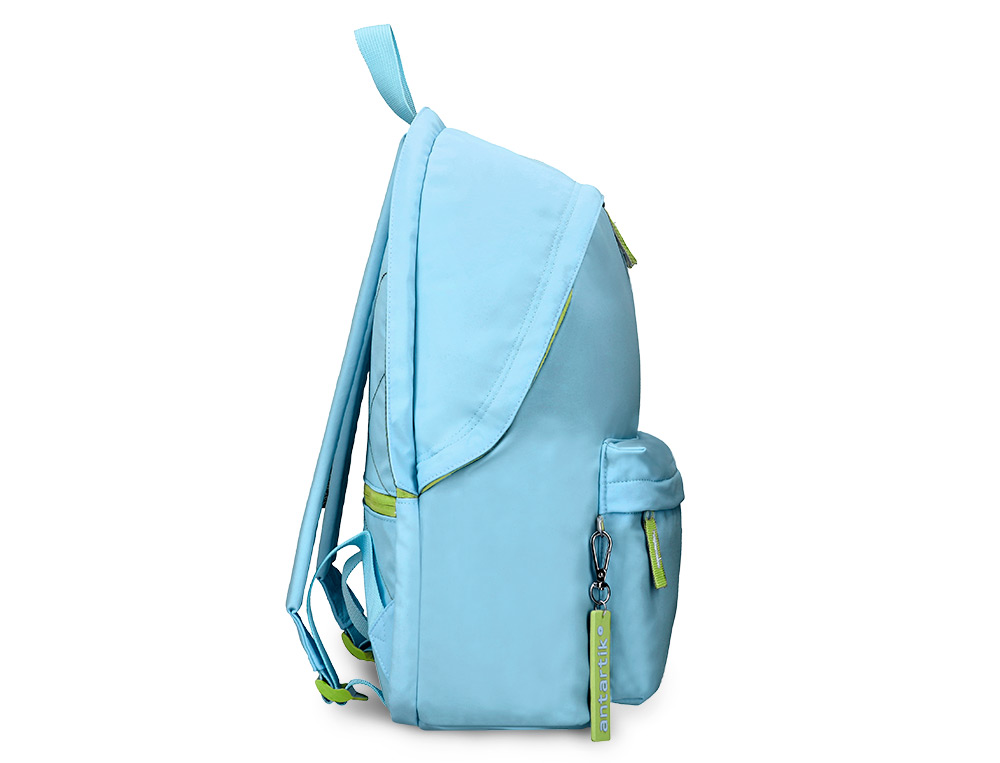 MOCHILA ANTARTIK BASIC PACK CON BOLSILLO PARA PORTATIL TURQUESA 20 L 300X160X420 MM