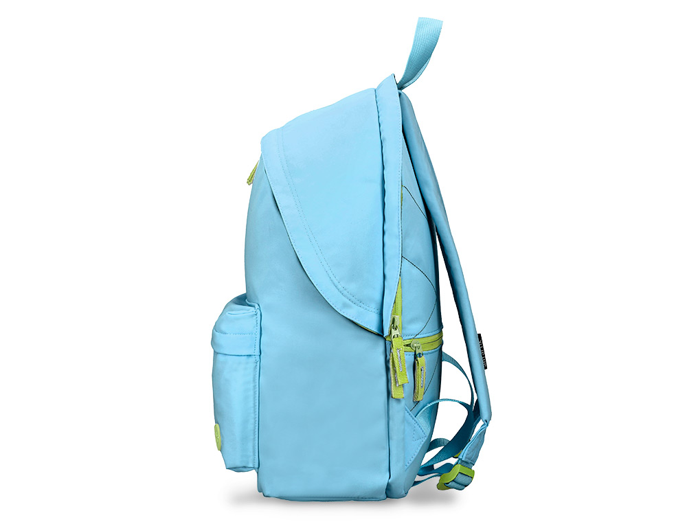 MOCHILA ANTARTIK BASIC PACK CON BOLSILLO PARA PORTATIL TURQUESA 20 L 300X160X420 MM