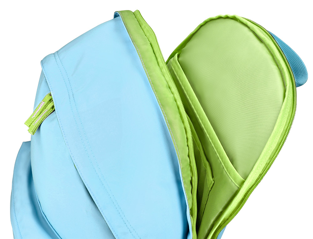 MOCHILA ANTARTIK BASIC PACK CON BOLSILLO PARA PORTATIL TURQUESA 20 L 300X160X420 MM