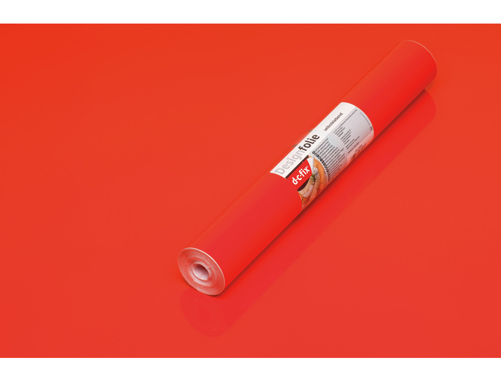 ROLLO ADHESIVO D-C-FIX BERMELLON ANCHO 45 CM LARGO 15 MT
