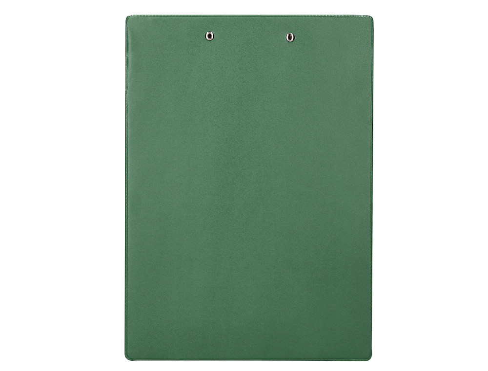 PORTANOTAS Q-CONNECT PLASTICO 50% RECICLADO DIN A4 VERDE OLIVA GROSOR 2,1 MM