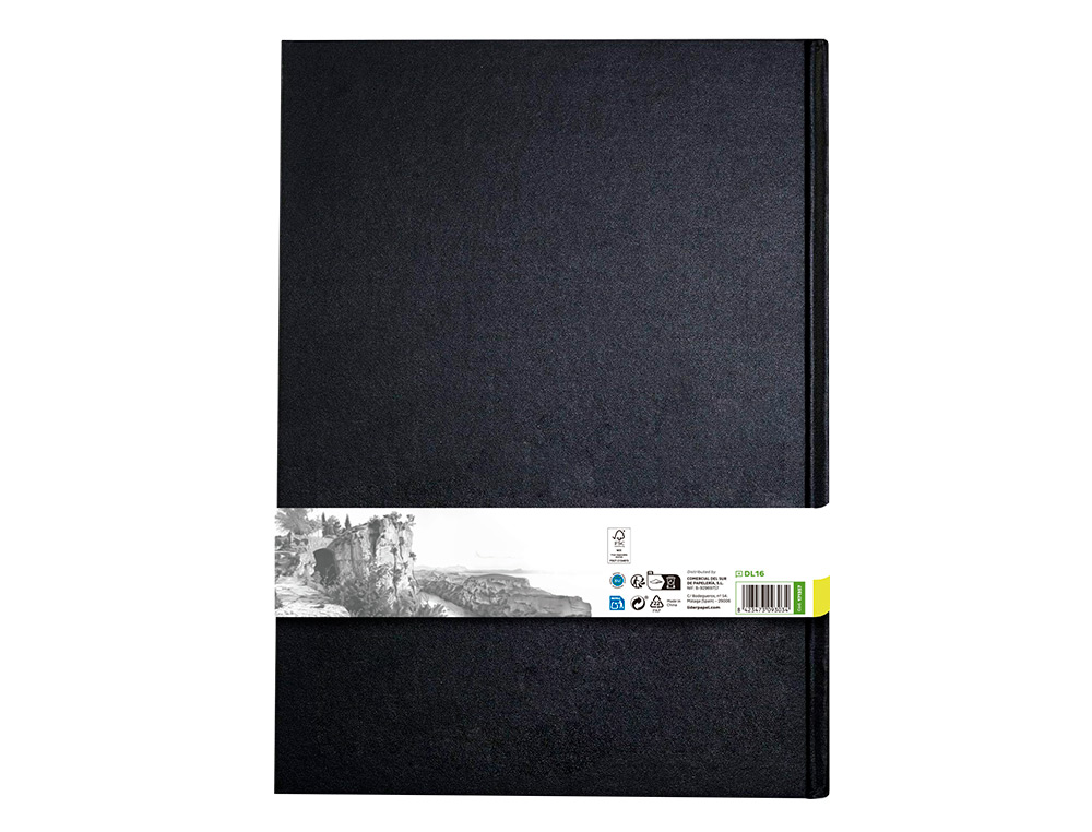 BLOC DIBUJO LIDERPAPEL ESBOZOS ENCUADERNADO DIN A3 420X297 MM 100 HOJAS 100 GR/M2