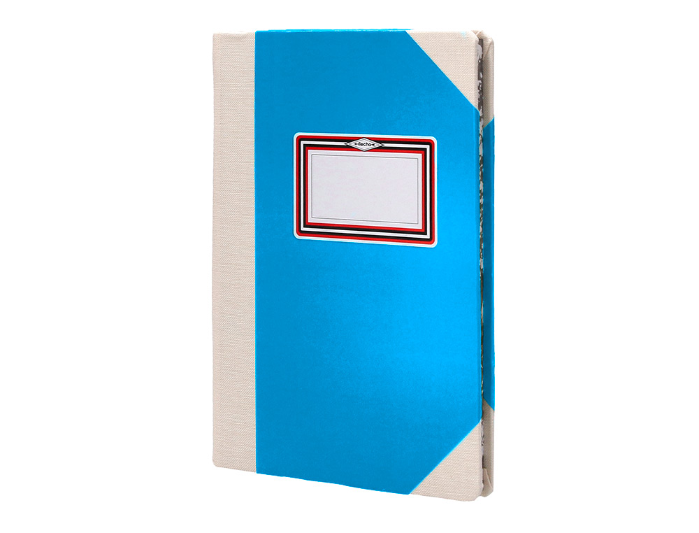 LIBRO CARTONE COSIDO FERNANDES FLECHA DIN A6+ RAYADO HORIZONTAL 50 HOJAS 100 GR AMARILLO