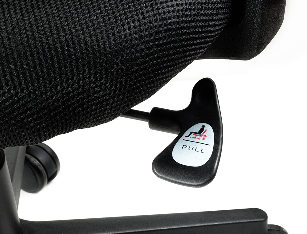 SILLA Q-CONNECT OFICINA ANCONA MALLA BASE METALICA ALT MAX 1110 ANC 660 PROF 590 RUEDAS PREMIUM COLOR NEGRO