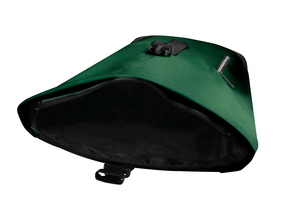 MOCHILA ANTARTIK ROLL PACK WATERPROOF ENROLLABLE GRAN CAPACIDAD VERDE MILITAR 480X130X280 MM