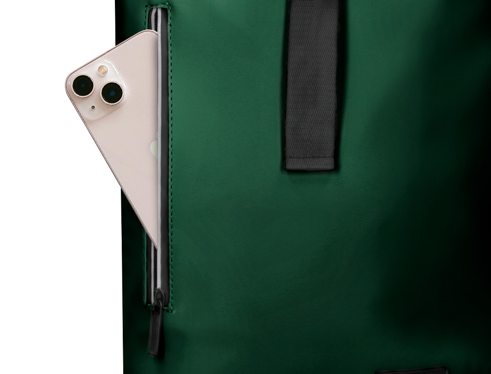 MOCHILA ANTARTIK ROLL PACK WATERPROOF ENROLLABLE GRAN CAPACIDAD VERDE MILITAR 480X130X280 MM