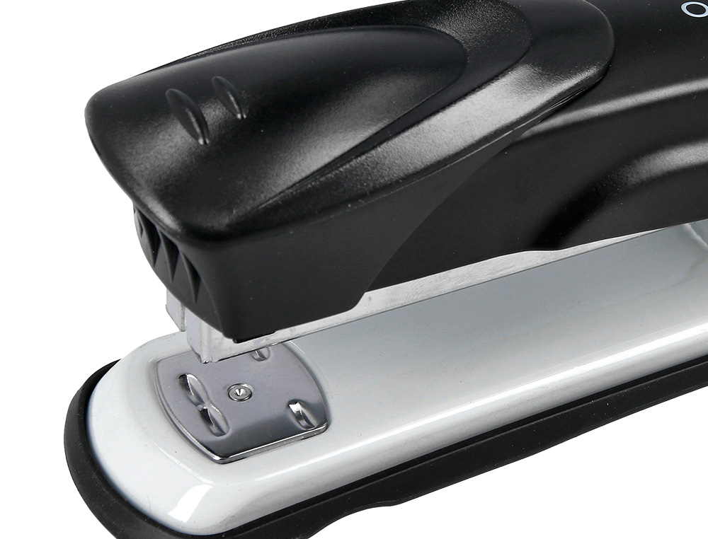 GRAPADORA Q-CONNECT KF14211 METALICA NEGRA CAPACIDAD 20 HOJAS