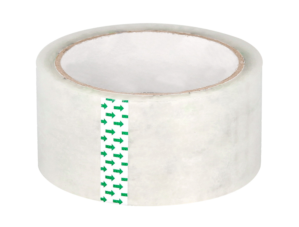 CINTA ADHESIVA GREENING POLIPROPILENO TRANSPARENTE 60 MT X 48 MM PARA EMBALAJE