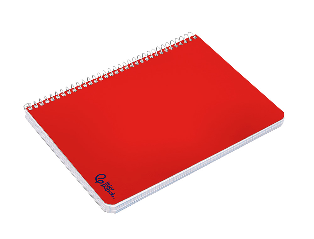 CUADERNO ESPIRAL LIDERPAPEL A5 SMART TAPA BLANDA 80H 75GR RAYADO N46 COLORES SURTIDOS