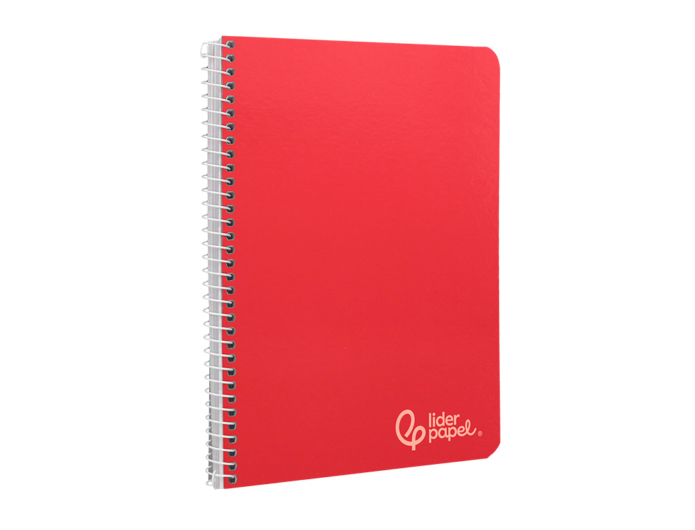 CUADERNO ESPIRAL LIDERPAPEL DIN A5 WITTY TAPA DURA 80H 90GR RAYADO N46 CON MARGEN COLORES SURTIDOS