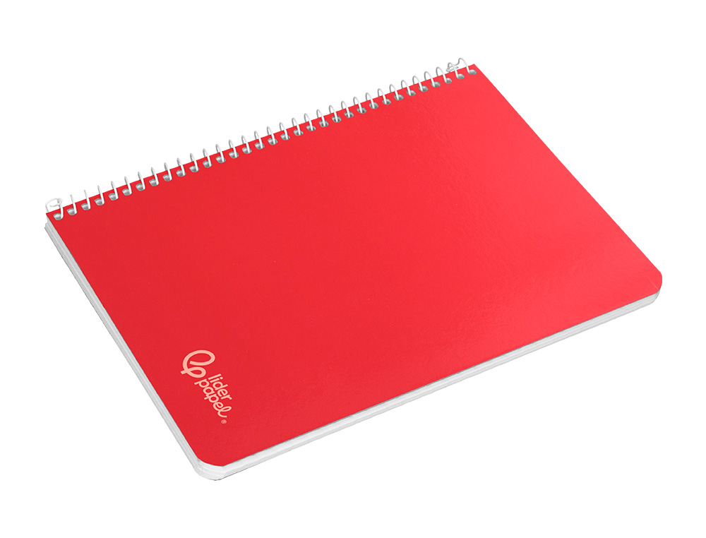 CUADERNO ESPIRAL LIDERPAPEL DIN A5 WITTY TAPA DURA 80H 90GR RAYADO N46 CON MARGEN COLORES SURTIDOS